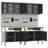 Set Of 6 Steel Large Tool Storage Rectangular-546580560