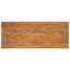 Buffet vidaXL, armoire de rangement avec 2 tiroirs et 2 portes, bois d'acajou massif, 29,5 po x 11,8 po x 26 po