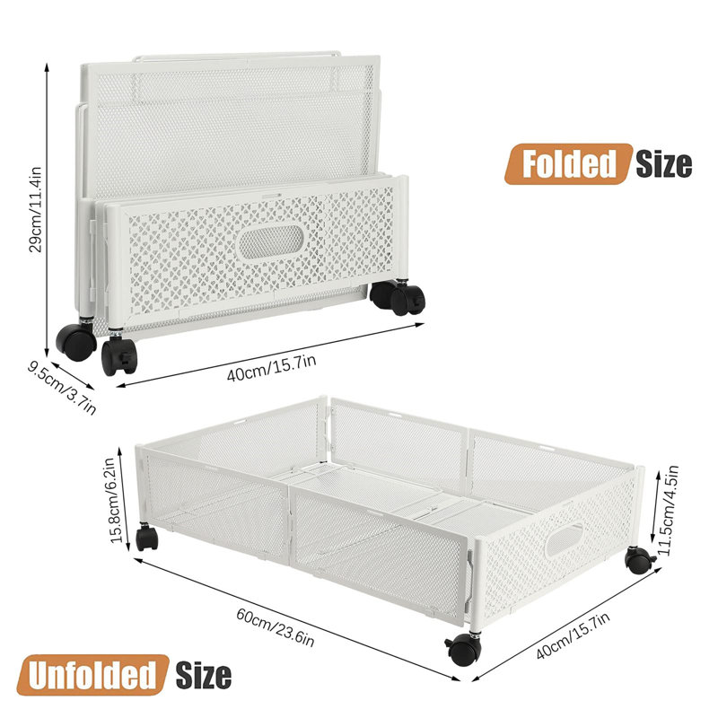 Rebrilliant Olson Storage Tub & Tote, White