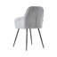 43.5cm H Velvet Upholstered Upholstered Back Armchair-66743935