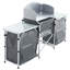 Duro Rectangular Outdoor Camping Table - 175 cm W 40 cm D-331399347