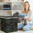  30L Clothes Storage Bags, Large Closet Organizers and Storage, Foldable Clothes Storage Bins with Lids, Storage Containers for Blanket, Comforter, Pillow, Bedding-1642538242