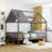 Wood House Bed With Fence-1466968574-1437157136