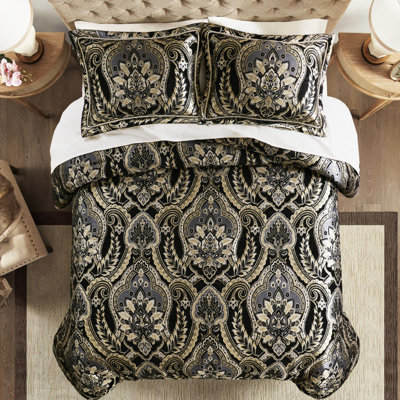 Édredon pour très grand lit 4 pièces 2022 avec - certification, design, chenille sur le dessus, revers uni, taies décoratives à fermeture à glissière, aspect satin antique, 1 édredon, 2, amélioré, style, l 110 po
