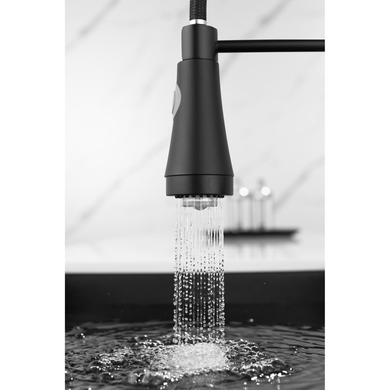 Robinet de cuisine polyvalent à double fonction en laiton pour cuisines modernes