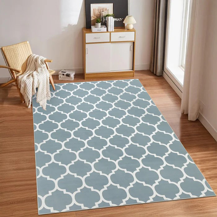 Coll Abstract Machine Printed Area Rug, Rectangle 40 x 60 cm