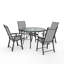 Elijiah 4 - Person Patio Dining Set with Round Table-746259097-746259096