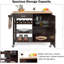 Amissa Wood Kitchen Cart-825225259