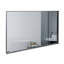 Miroir de salle de bain 40x30inch noir brillant pour miroir mural rectangulaire de salle de bain-1121096342