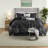 Elegant King Bedding Sets, 100% Polyester Tufted Modern Home Style