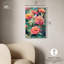 Art Remedy, fleurs vibrantes sur toile, Zinnias en fleurs II-111214536-111214529