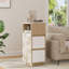 25cm W Solid Wood Bedside Table-1955879592