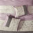 Embroidered 7 Piece Comforter Set Purple