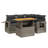 Vidaxl Garden Sofa Set Grey