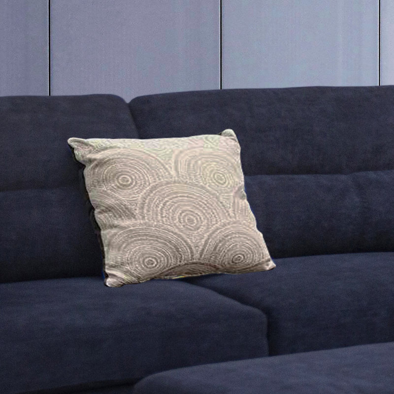 Canapé modulaire en tissu Diego avec l, Noir