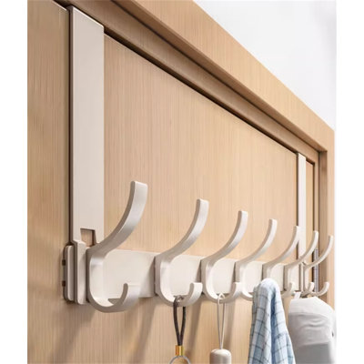 Porte-crochet en alliage d'aluminium au-dessus de la porte