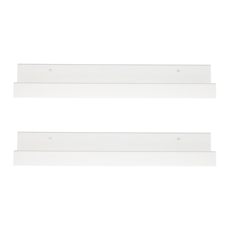 Kinta 2 Piece Floating Shelf, White