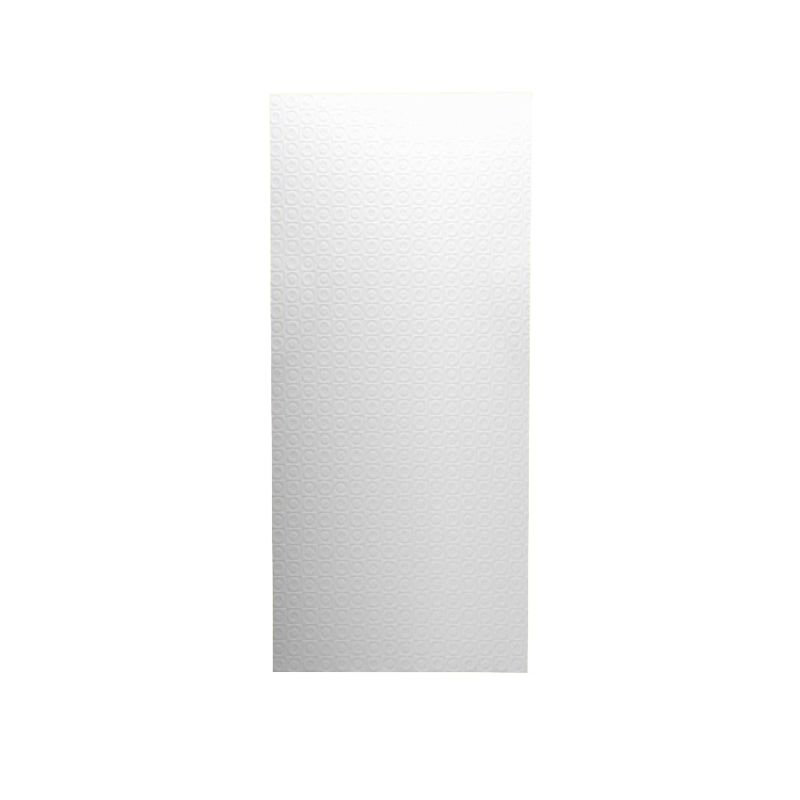 36'' W 0.25'' D 96'' H Glue Up Solid Surface Wall, White