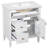 30'' freestanding vanity with a drop-front drawer, two standard drawers, and adjustable shelves-2112864201-2112864197