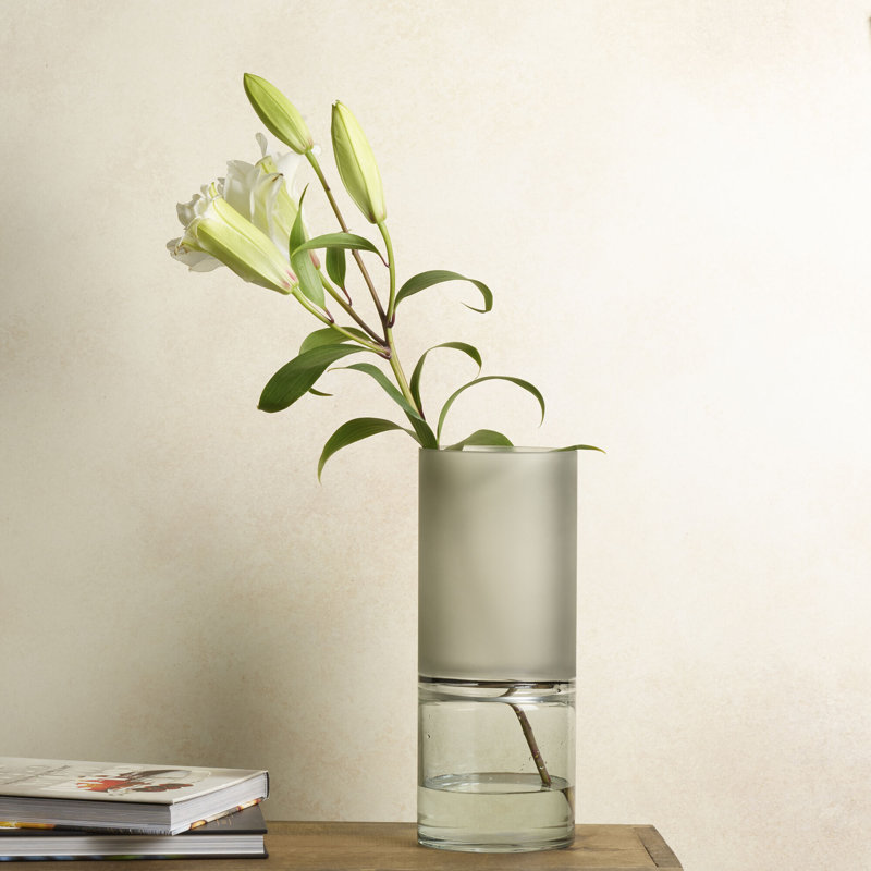Vase de table en verre