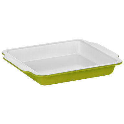 Symple Stuff Ecocook Square Steel Baker Bakeware