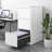 3 Drawer File Cabinet With Lock Metal Vertical File Storage Cabinet Office Home