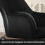 Zaytoune 47cm H Velvet Upholstered Metal Armchair-1783639668-1783639670