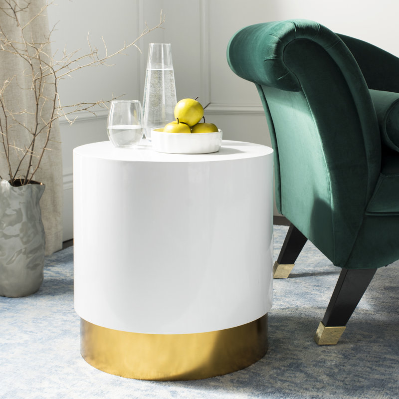 Aubrie Drum End Table