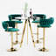 Ensemble de table de bar et tabouret 3/5 pièces Modern Luxury-125698720-125698721-125698728