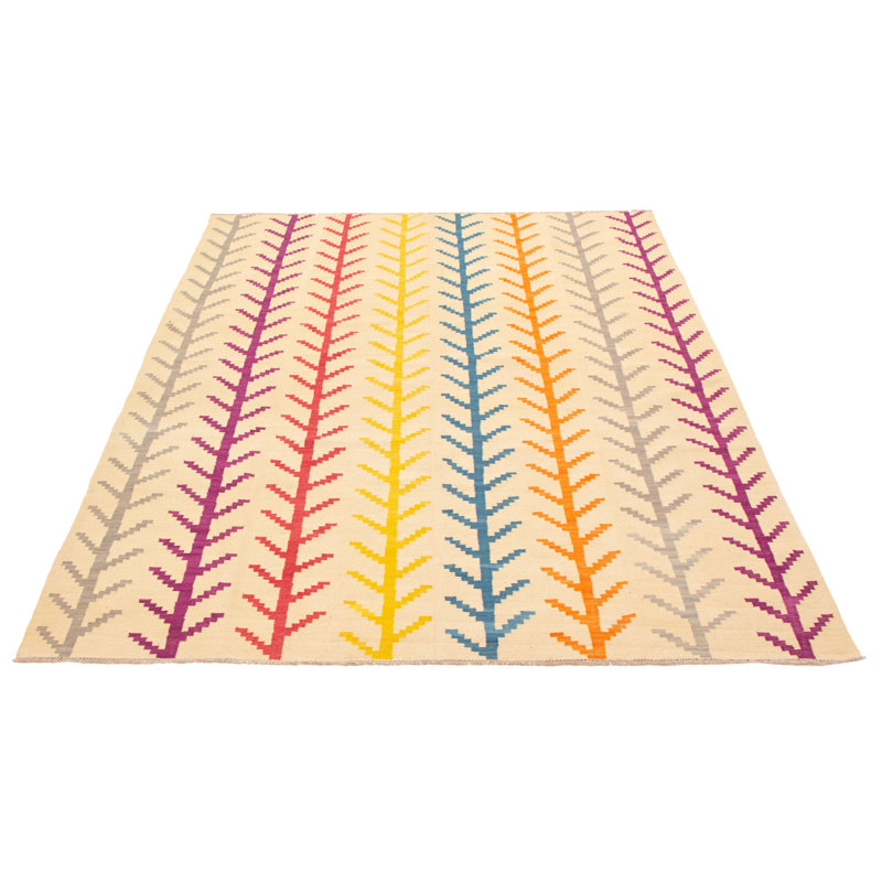 Kilim crème Benn 8 pi 1 po x 10 pi 0 po