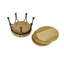 Gold Crown Coaster Set-1615681960
