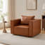Fauteuil d'appoint en cuir l 50 po-2058187847