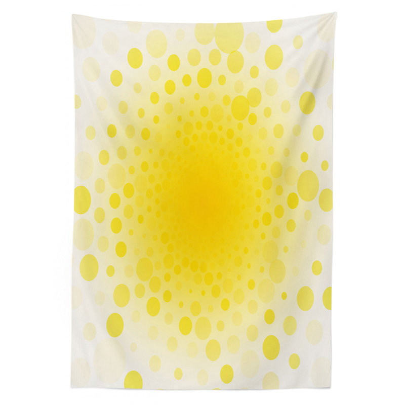 Yellow Tablecloth, 70" L x 52" W