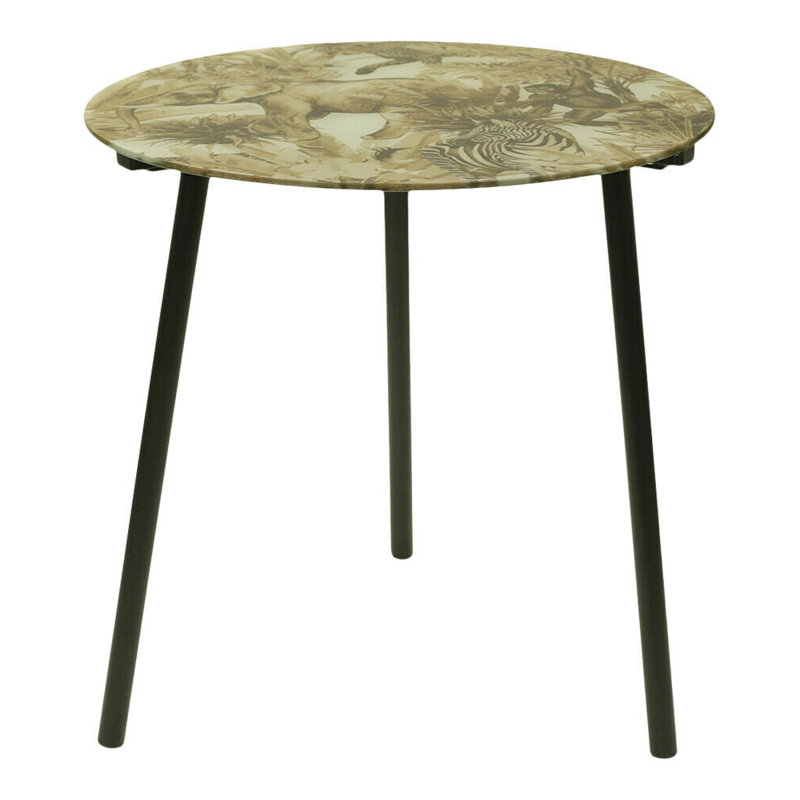 Casmalia Glass Top End Table