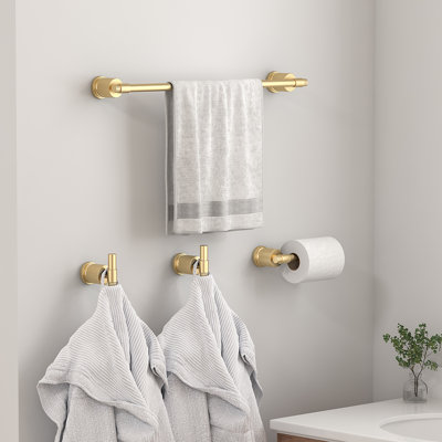 4 - Piece Bathroom Hardware Set