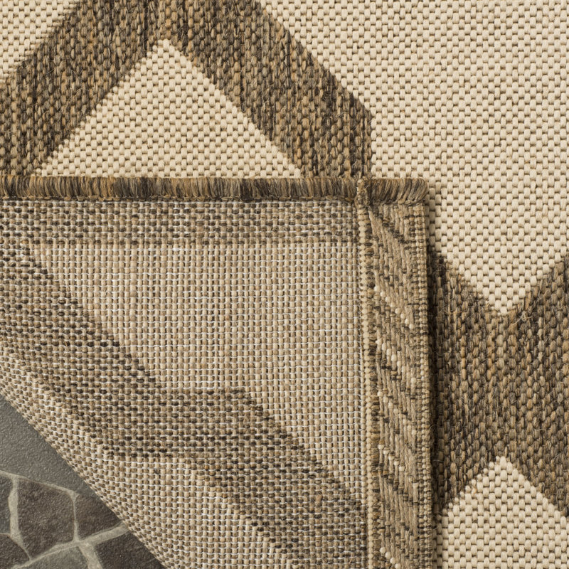 Ferrill Linden 100 Performance Geometric Rug, Rectangle 4' x 6'