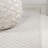 Ananna High-Low Modern Minimalist Checkered Monotone Ivory/Cream Indoor/Outdoor Rug-115519884