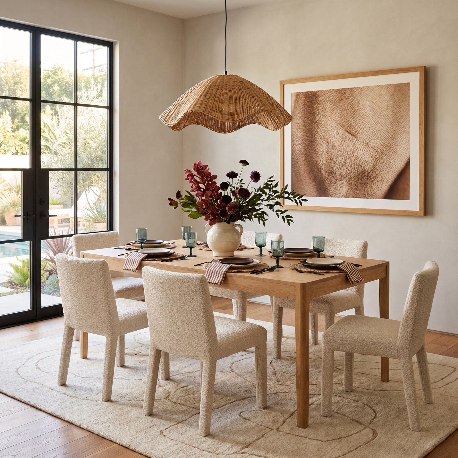 Beechgrove 72" Oak Dining Table