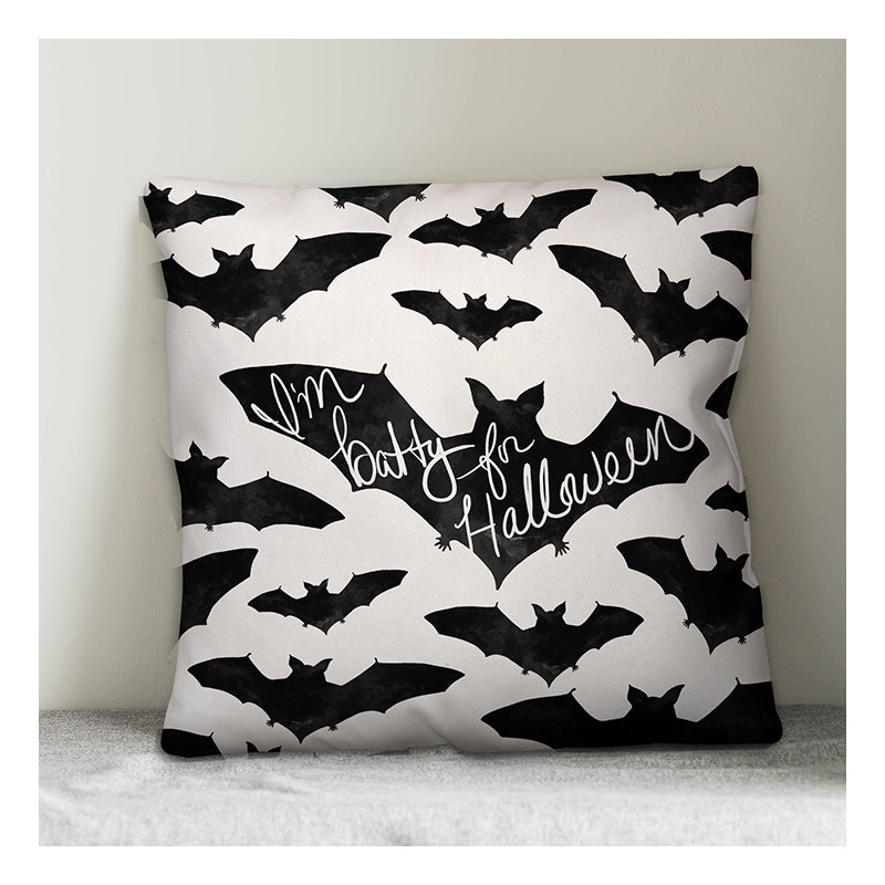 Coussin batty pour halloween, Intérieur