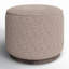 Sinclair Round Ottoman-435237361