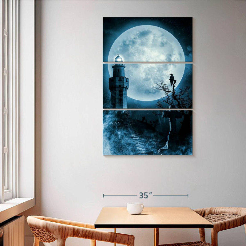Kelan Halloween Castle, 65" H x 42" W