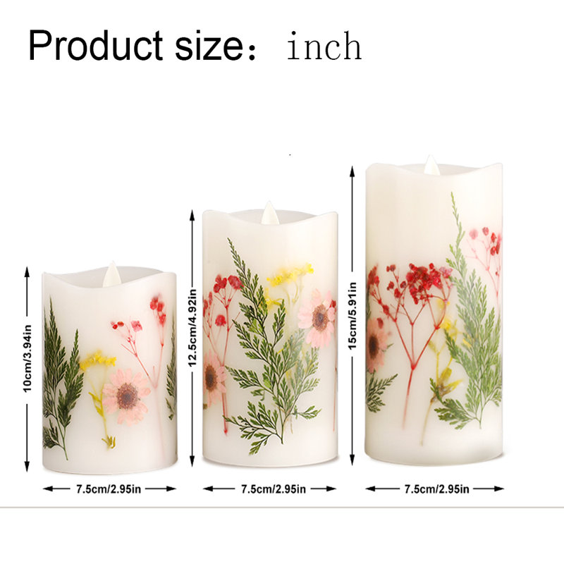 Unscented Flameless Candle