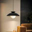 Briceson 1-Light Dimmable Dome Pendant with Frosted Glass Shade-777516913