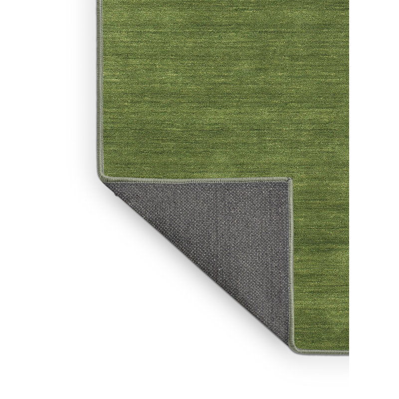 Tapis de zone vert contemporaine, Rectangle 8 pi x 12 pi