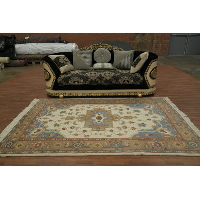 Traditional Elegance: Oriental Area Rug 6x9