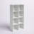 Lakrisha 4-Tier Cube Bookcase with Finished Back-381607255