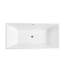 Baignoire de trempage autoportante 66,9 "x 31,5"-75068072