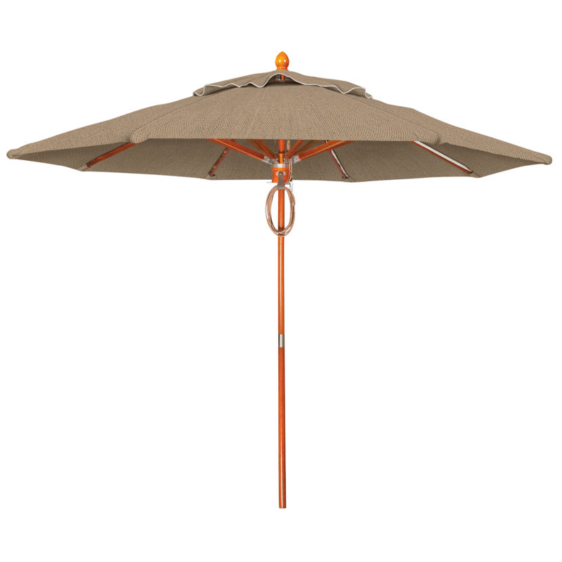 Parasol de marché 96 ", Sunbrella® écarlate Denver