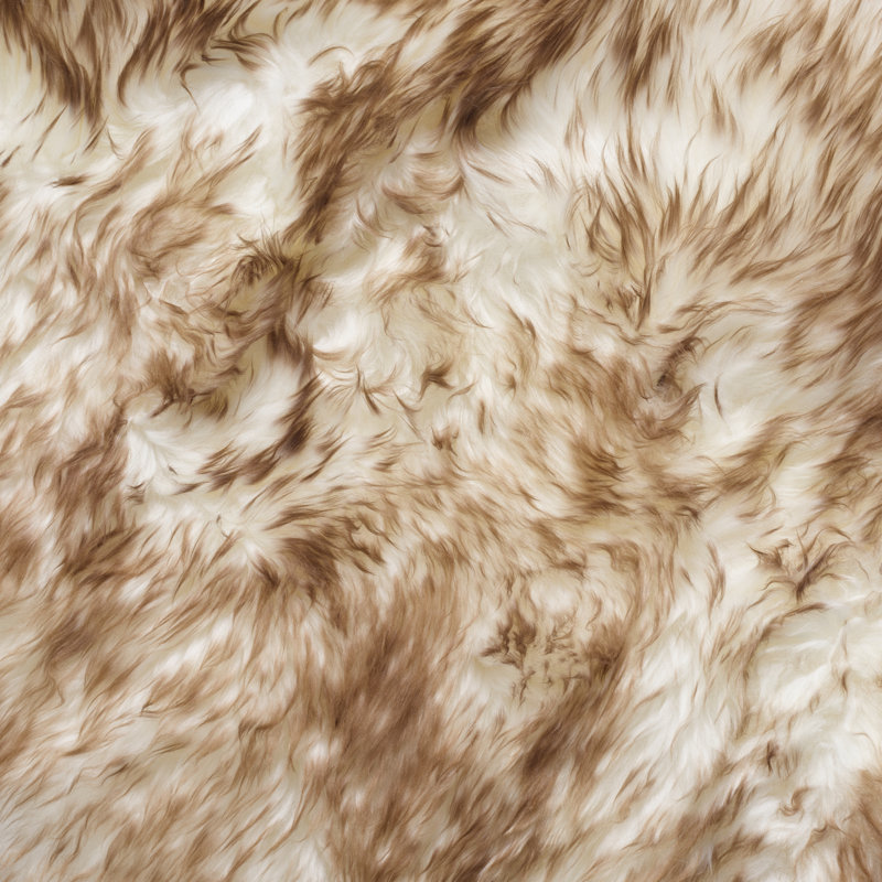 Solid Colour Sheepskin Shag 60cm X 180cm Area Rug