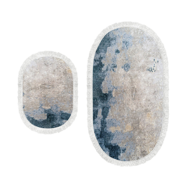 Ensemble de tapis de bain 2 pièces La Mecque